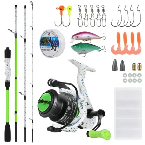 BILLINGS Fishing Rod and Reel Combo,Complete