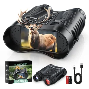 Night Vision Binoculars Goggles 8X Digital Zoom 1000ft HD 1080P