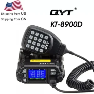 QYT KT-8900D 25W Dual Band Quad Display 136-174&400-480MHz
